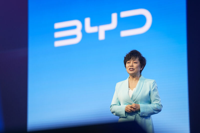 BYD Innovation for New Mobility press conference